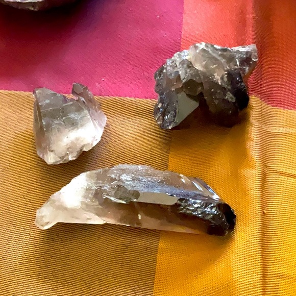 Accessories - 4 Piece Smokey Quartz Crystal Bundle